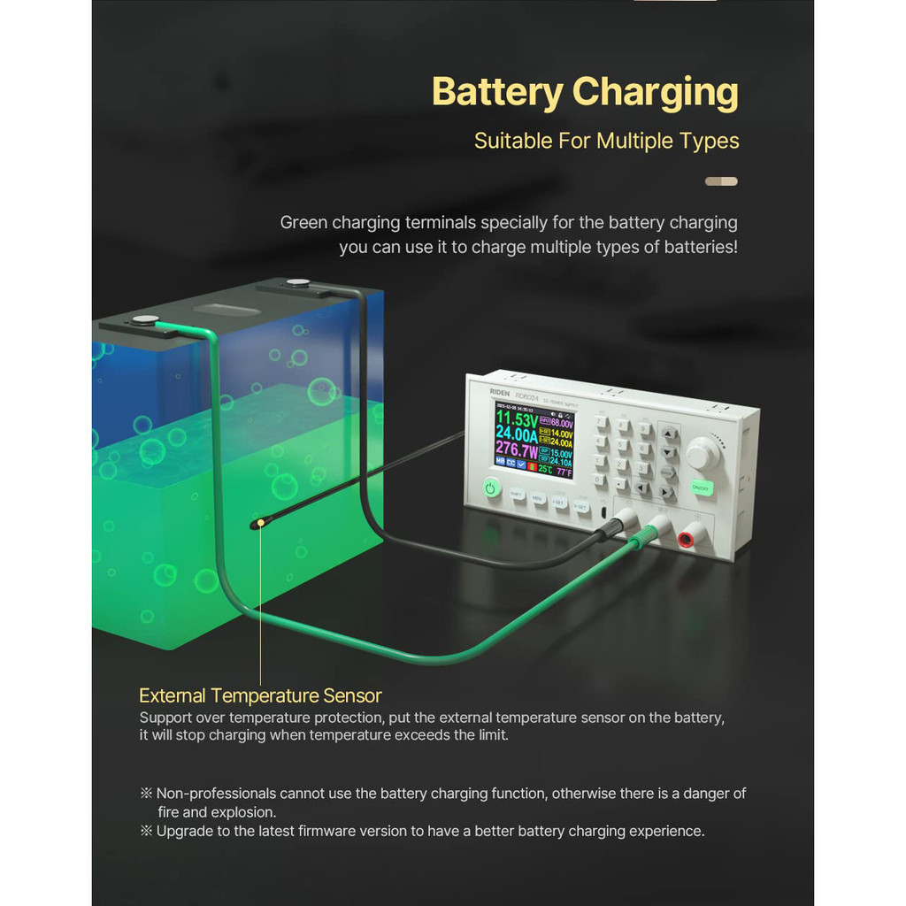 - RIDEN Module Adjustable Power Supply DC Regulated Display 24A 60V - RD6024 -