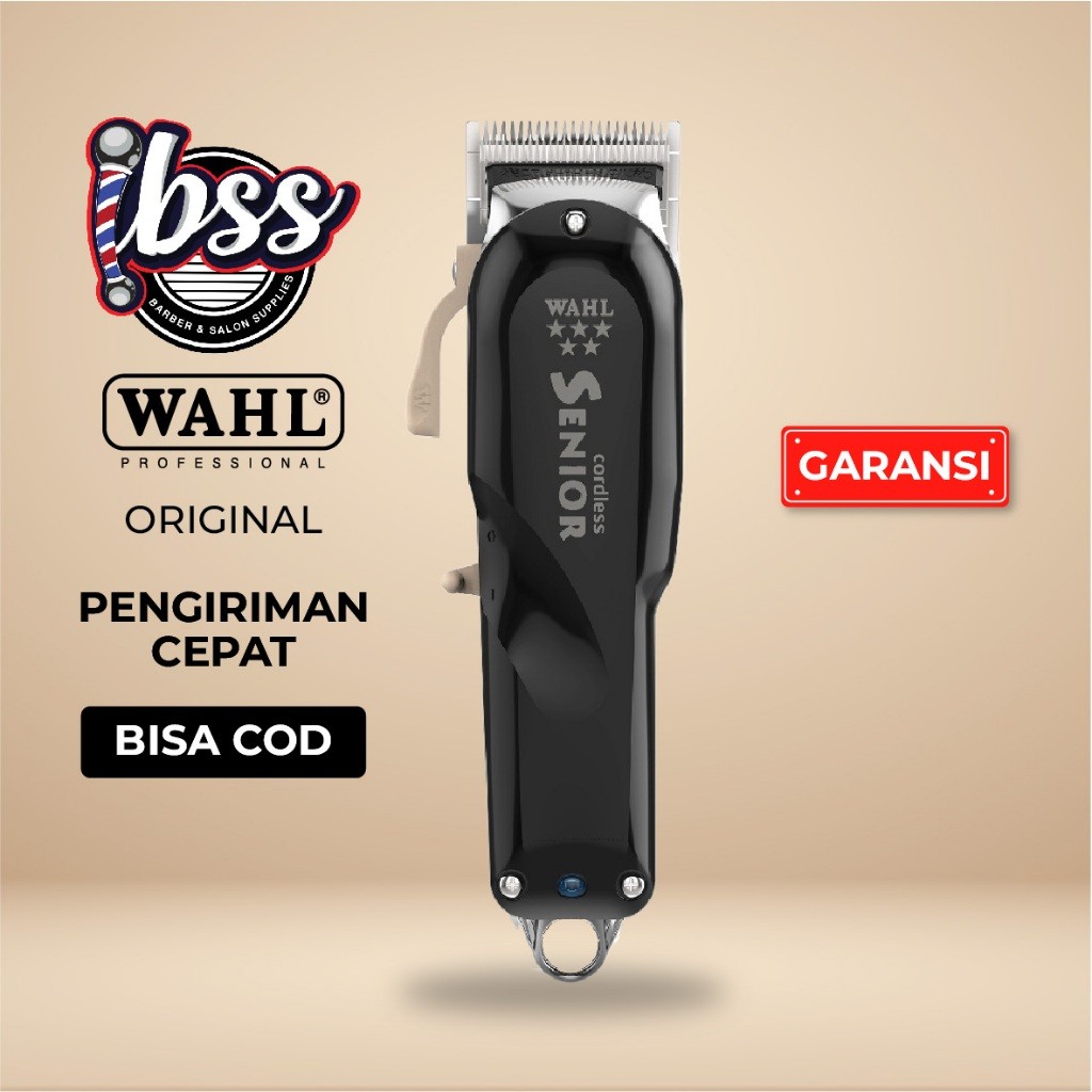 Wahl 5 Star Senior Cordless Clipper - Alat Cukur, Pemangkas, Alat Perawatan, Potong Rambut / WAHL OR