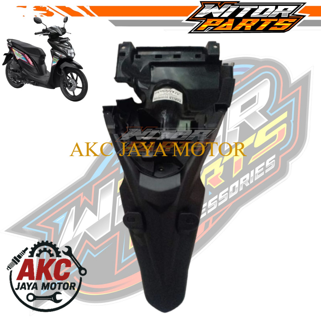 Spakbor Belakang Honda Beat Pop / Slebor Belakang Honda Beat Pop / Spakbor Slebor Belakang Honda Bea