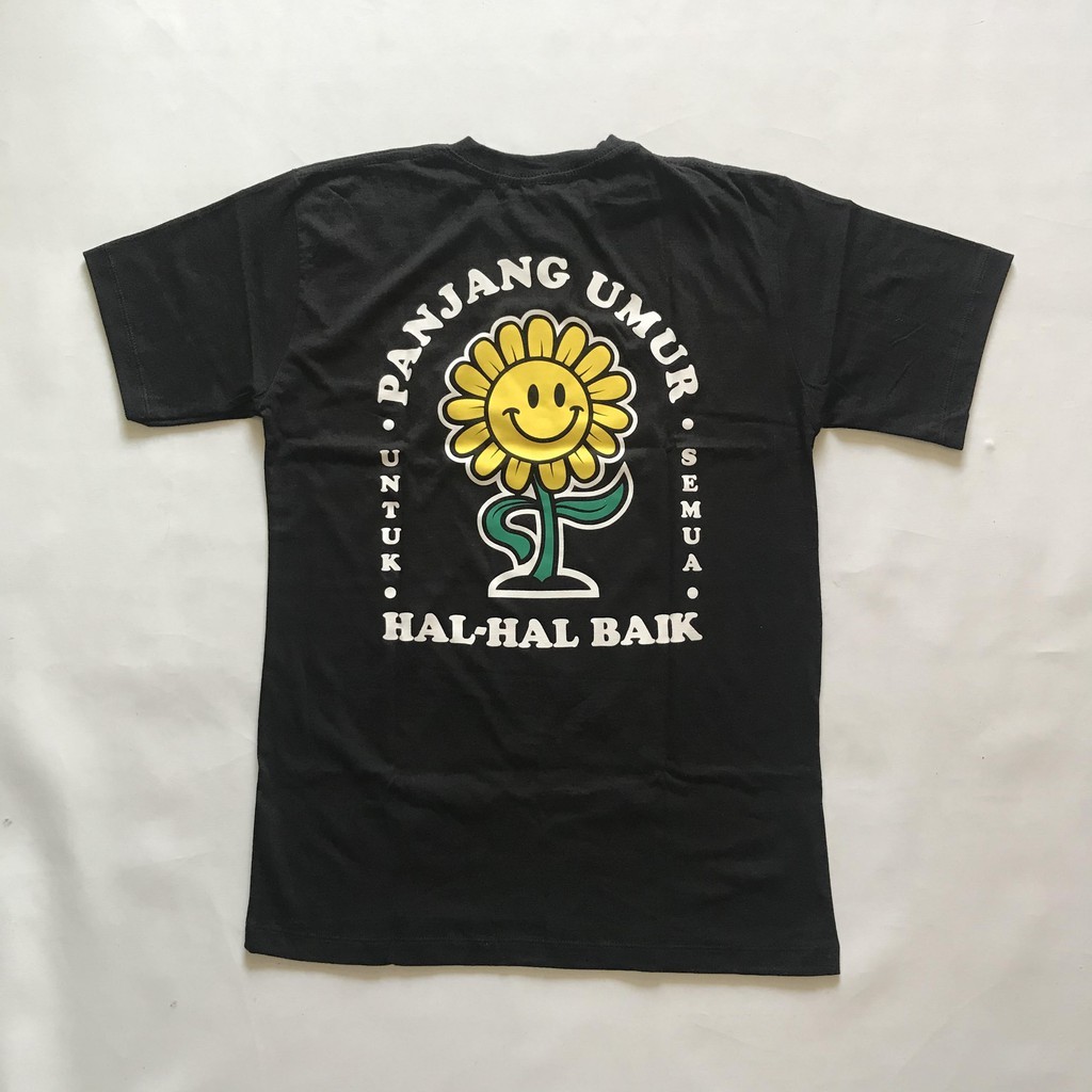 Tshirttokoh - Kaos Bunga Matahari - Bunga Tersenyum