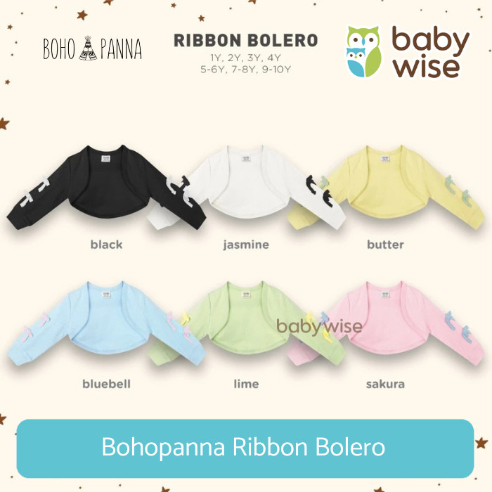 Bohopanna Ribbon Bolero - Atasan Anak Perempuan