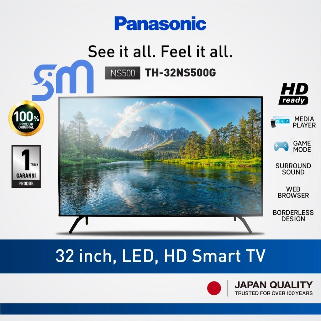 LED TV Panasonic TH-32NS500G 32 inch Smart tv TH32NS500G