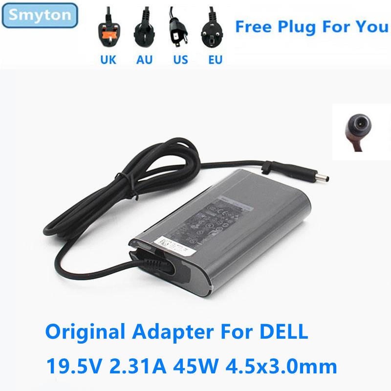 Original AC Adapter Charger For DELL 195V 231A 45W 45x30mm LA45NM131 DA45NM131 Laptop Power Supply
