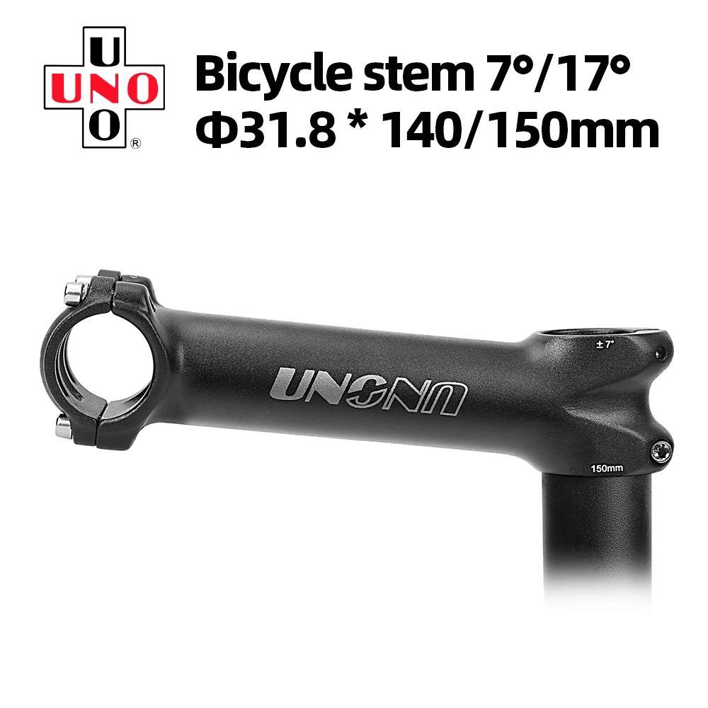 Kalloy UNO Stem 7/17 Long Bicycle Handlebar Stem 31.8mm Mtb Bike Table 140/150mm Road Power Steering