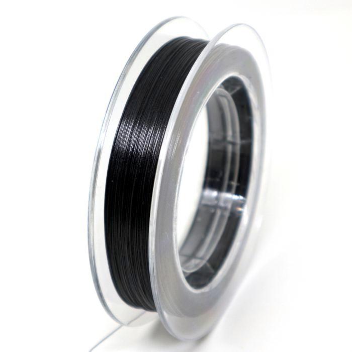 Falcon Senar Pancing PE X8 Falcon Uni Cord Nano Crystal Coated 150M - Hitam, PE 1.0