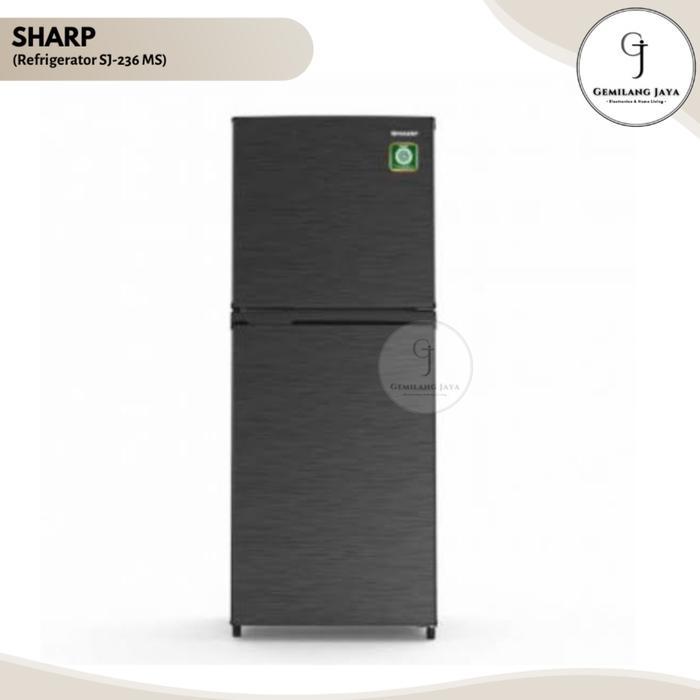 KULKAS SHARP SJ 236 MN LEMARI ES 2 PINTU SJ236MN SJ 236MN
