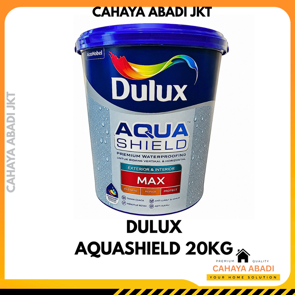 DULUX AQUASHIELD MAX WATERPROOFING EXTERIOR DAN INTERIOR 1KG
