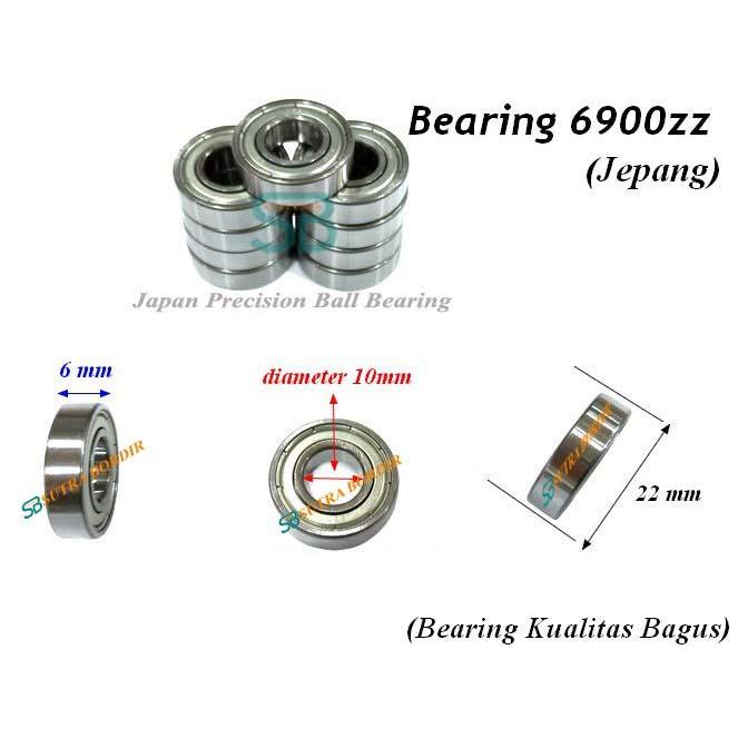 bearing 6900z ezo jepang 6900z Miniature Ball Bearing 6900zz JEPANG 6900z Bearing ezo by Josscom