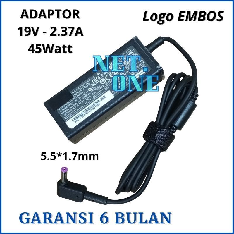 Adaptor Charger Acer Aspire 3 A314-32 A314-32-C3X0 45W -NETONE