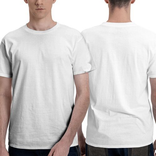 Kaos Basic Premium Warna Putih, Hitam, Biru Muda | T-Shirt Unisex Heavyweight Katun - Essential Ward