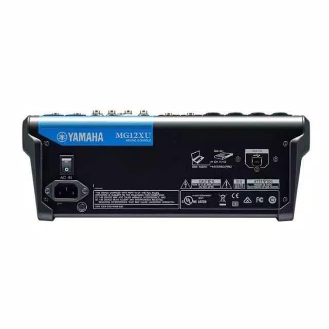 Mixer Yamaha MG-12Xu / MG 12xu / MG12xu Original Garansi Resmi