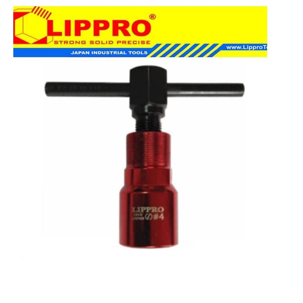 Treker Magnet Lippro Nomor 4 Nomor 8 Hybrid Multi Fungsi Sebaguna Semua Motor Matic Bebek Kopling - 