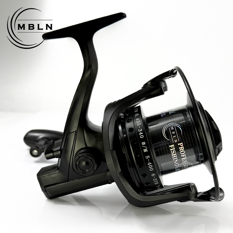 30KG Max Drag 16000 Spinning Reel, Double Guide Rod Saltwater Fishing Reel 4.1:1 Gear Ratio for Carp