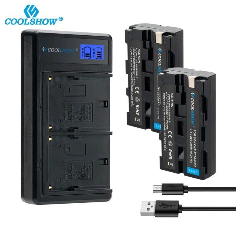 gital Battery NP-F550 for Sony Yongnuo Viltrox CCD-SC55 TR 516 716 TR818 TR91 NP F750 F530 Photograp