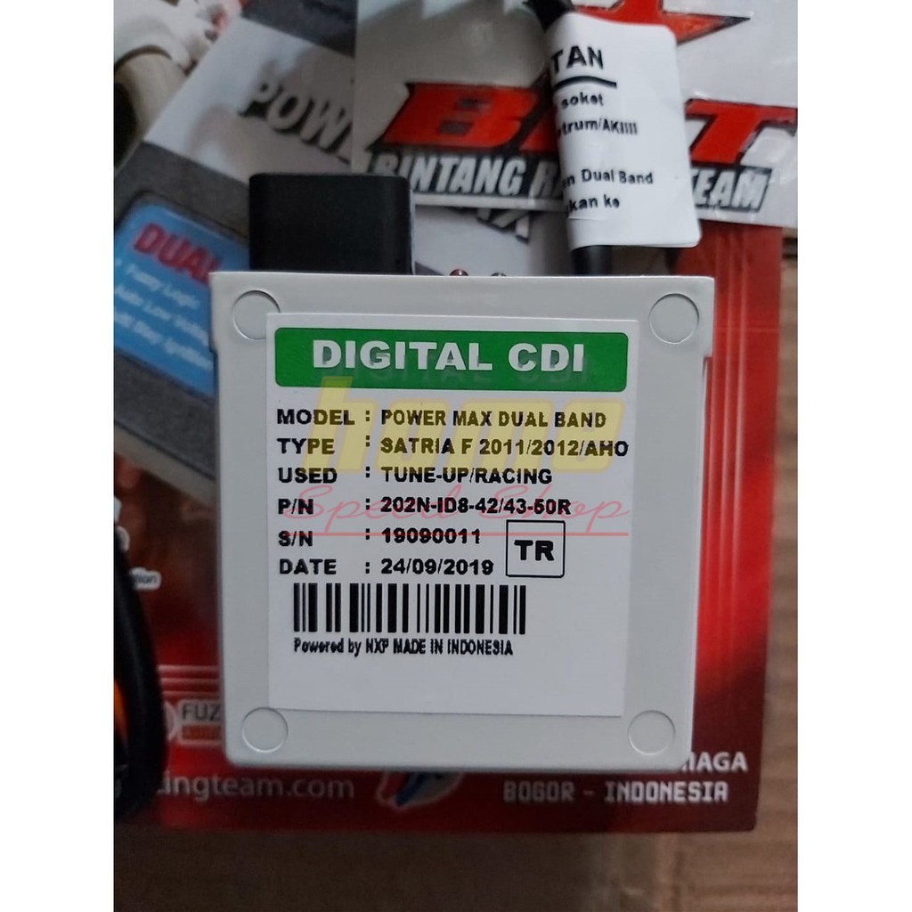 (FREE KAOS untuk non cod) CDI BRT Dual Band Powermax Satria FU 150 Old Satria FU 2011-12 Barong Satr