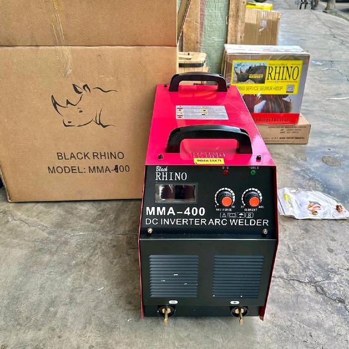 MESIN LAS LISTRIK 3 PHASE 400 A RHINO MMA-400A TRAFO LAS INVENTER 400A