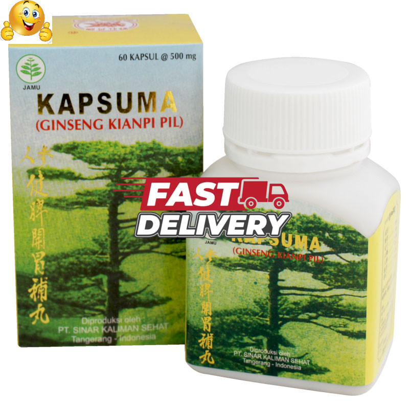 PAKET HEMATORIGINAL 100% Bisa Cod BPOM Kapsuma Kianpi Pil Penggemuk Badan Wisdom ASLI Original - Gin