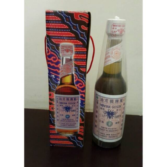 Minyak Tawon Tutup Putih Asli Makasar 100% Original - Minyak Gosok Tutup Putih Cap Tawon