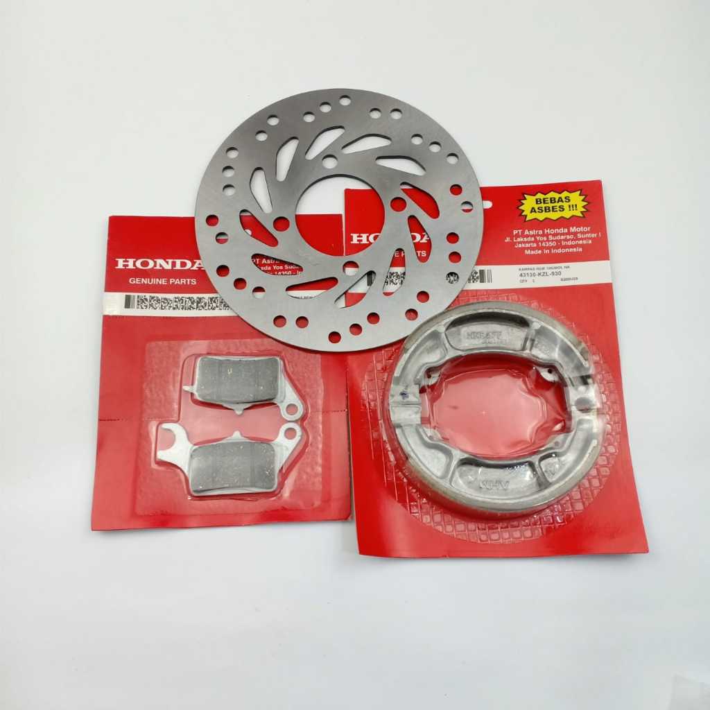 ori kampas rem honda beat KVB original premium motor part