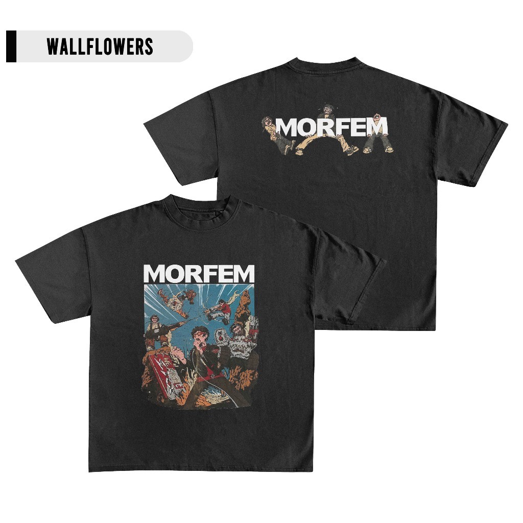 Morfem little rascal II Tshirt - Kaos band morfem - kaos morfem little rascal