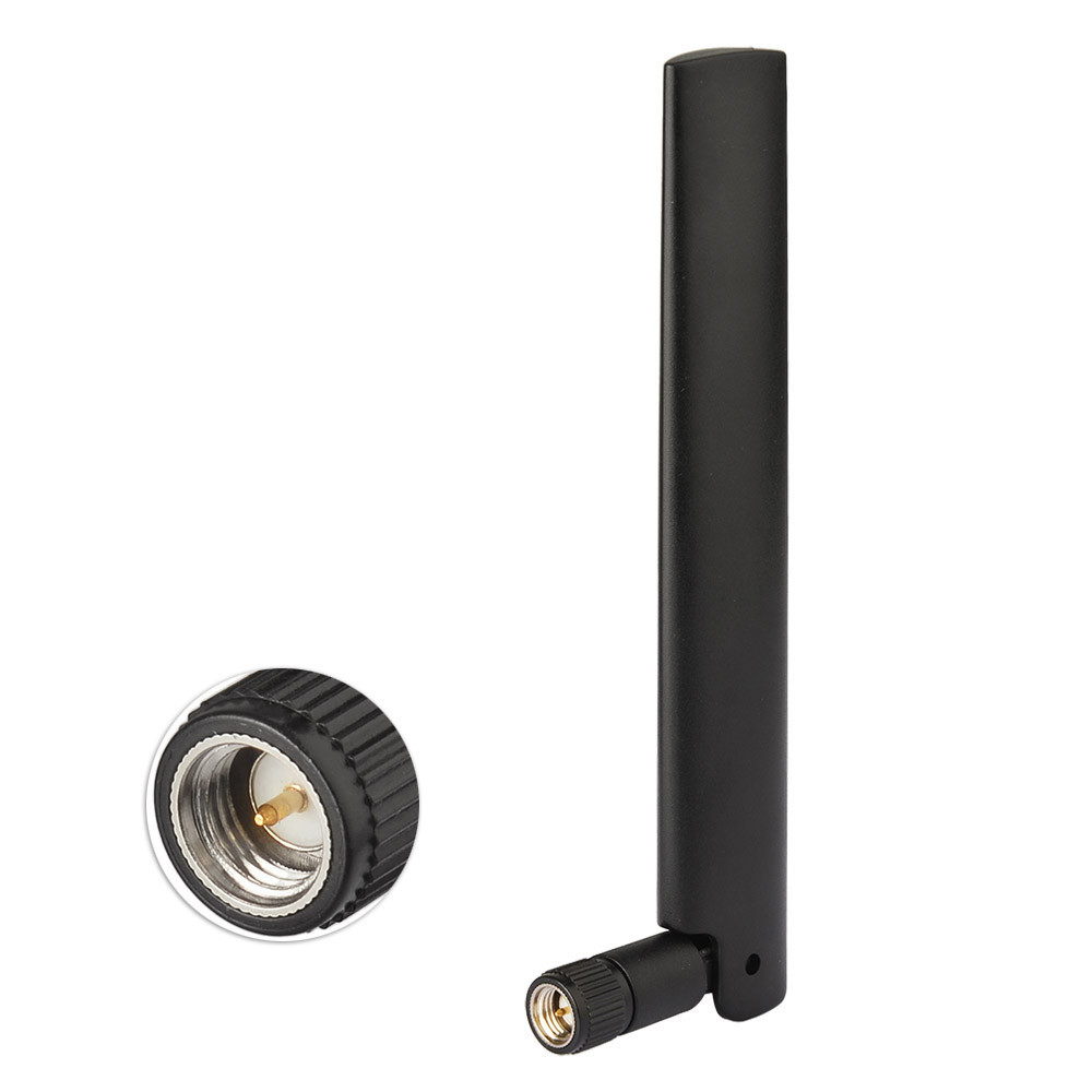 Superbat 4dbi 4G LTE Omni-rectional SMA Male pole Antenna for Wireless Router Outdoor Trail Camera M