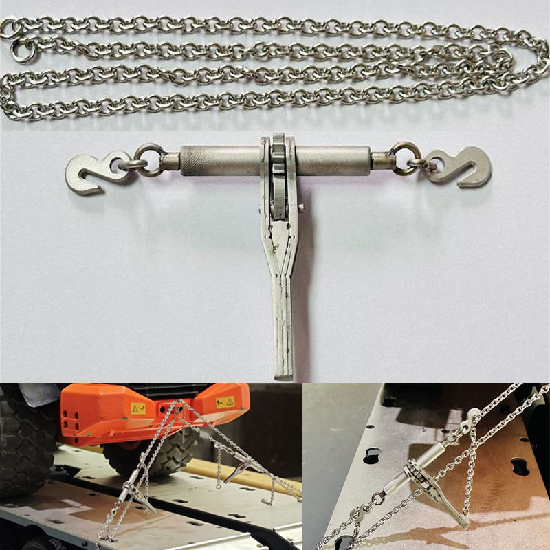 JDM Metal Simulation ain Tensioner for 1/12 1/14 Tamiya RC Dump Loader Excavator Huina 1580 Cat 336 
