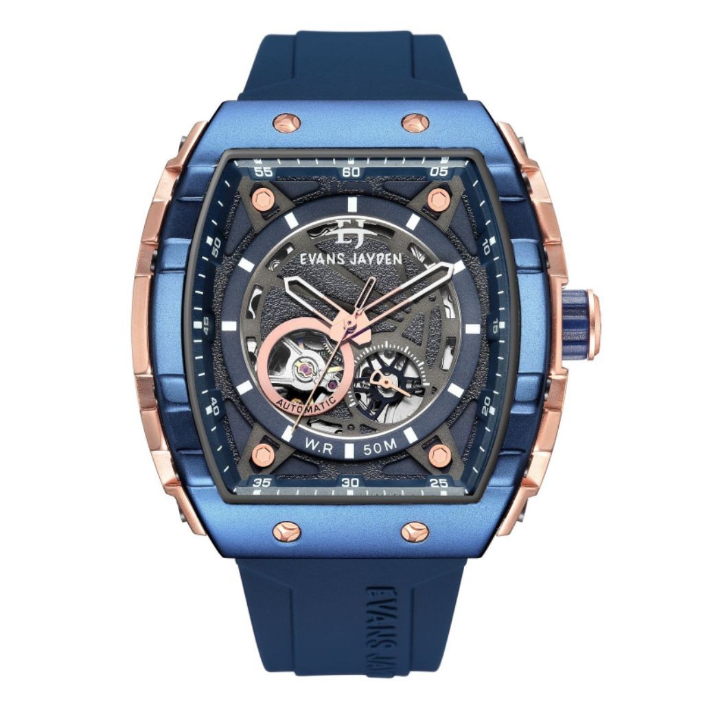 BUY 1 GET 1JAM TANGAN PRIA EVANS JAYDEN ORIGINAL RANTAI 9546