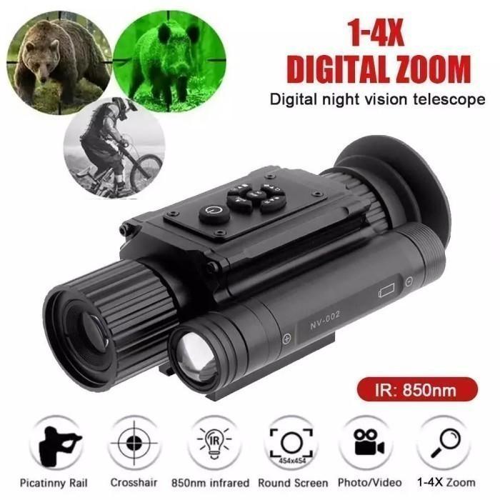 NV-002 - 4X-14X Digital Night Vision Infrared Monocular