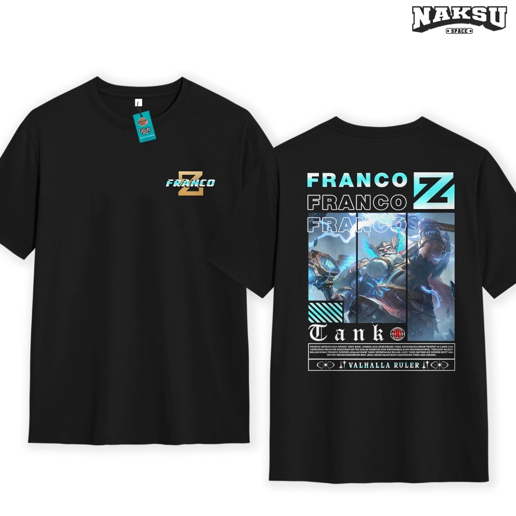 KAOS SKIN EPIC FRANCO TANK SKIN VALHALLA RULER ROAMER BAJU MOBILE LEGENDS DISTRO