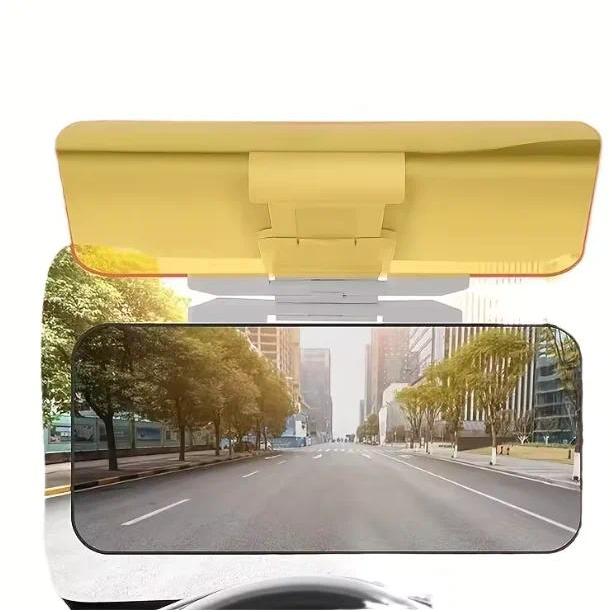 Car Sun Visor HD Anti Sunlight Dazzling Goggle Day Night Anti Glare Vision Driving Mirror UV Fold Ni
