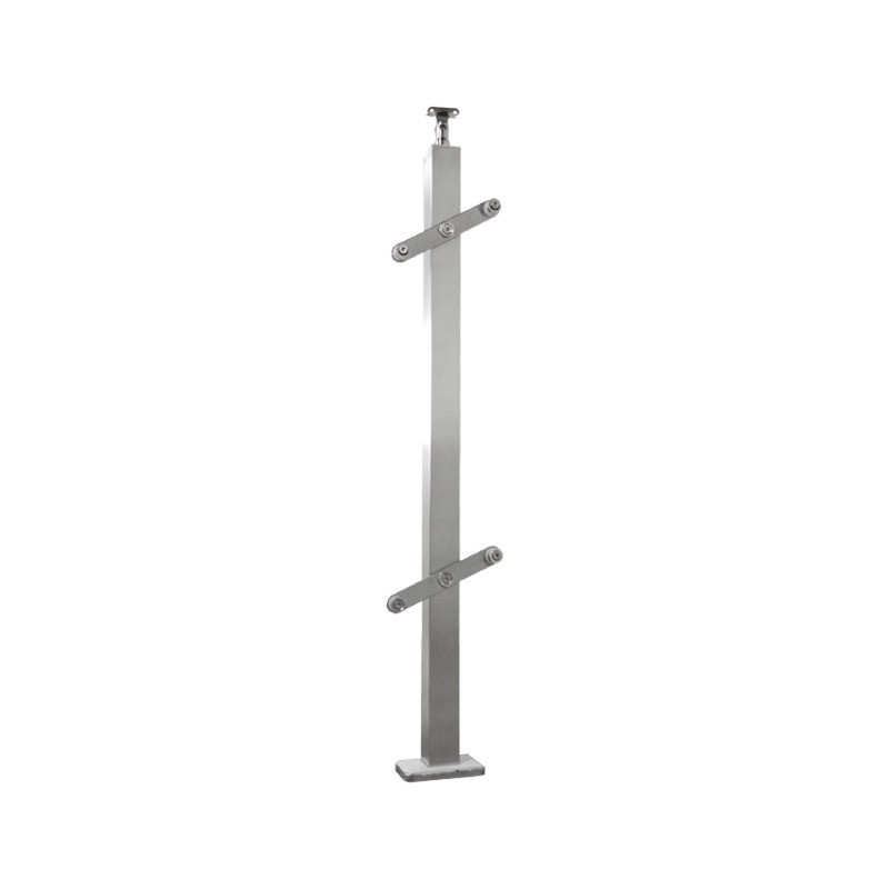 Tangga Stenlis 85cm Railing Tangga Kaca Stainless Sus 304