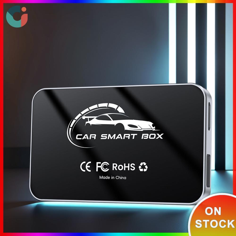 [24H] 2 in 1 CarPlay Nirkabel Android Auto Adapter Auto Connect untuk Kabel Pabrik