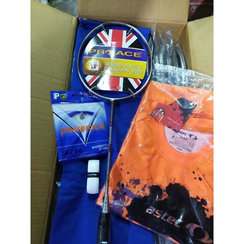 Raket Badminton Pro Ace Sweet Spot 5000 Original Full Set