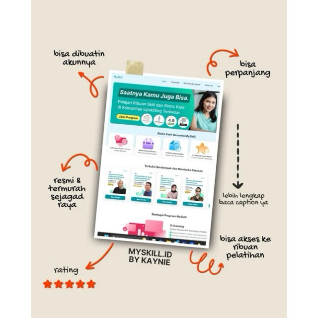 Myskill Private Daftar/Perpanjang Bulanan Termurah 22k