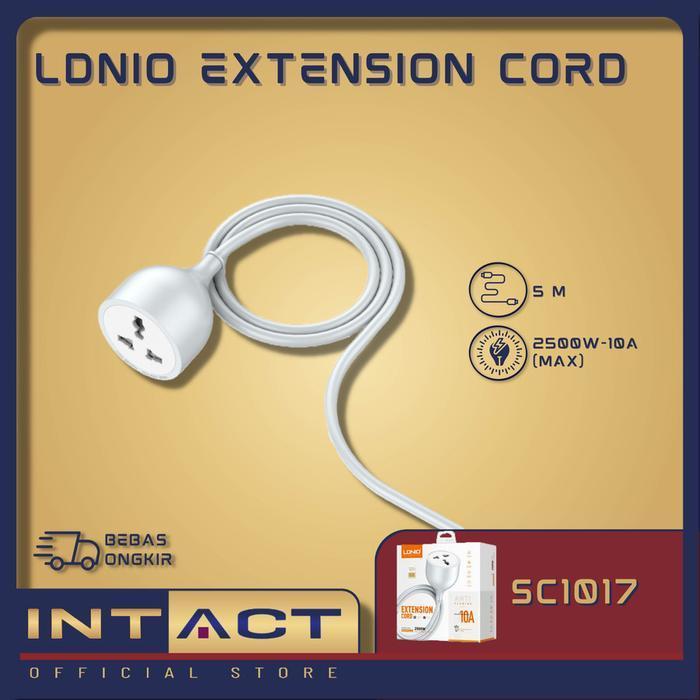 Glorious I.T Kabel Power Ekstensi LDNIO SC1017 Extension Cord 5 Meter 2500W