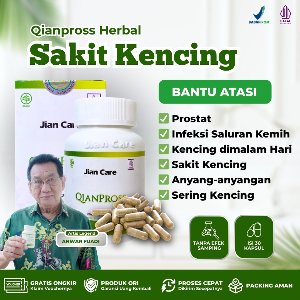 JianCare Qianpross - Solusi Atasi Masalah Prostat, Prostatitis, Pembesaran Prostat, Radang Prostat P