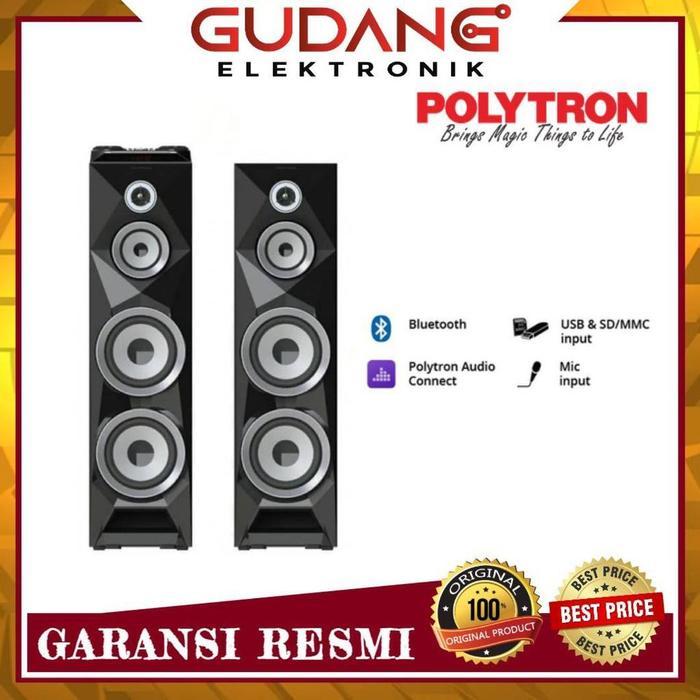 SPEAKER AKTIF POLYTRON PAS 8B22 BLUETOOTH