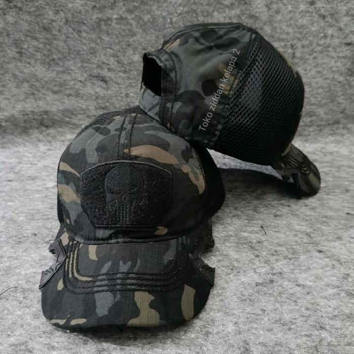 Topi Tactical Coak Punisher Loreng Multicam / Topi Coak Tactical