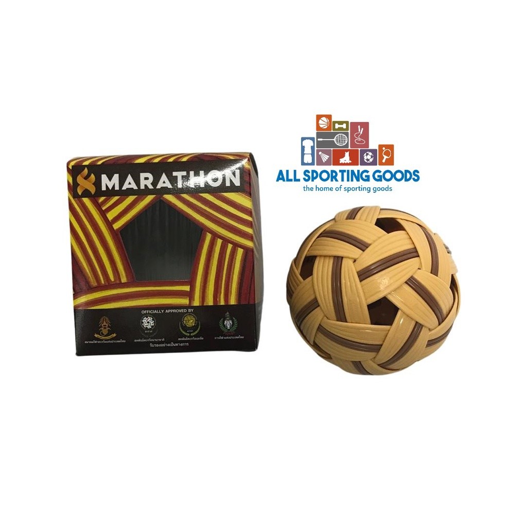 [ Promo ]Bola Sepak Takraw Marathon 201 Original Asli
