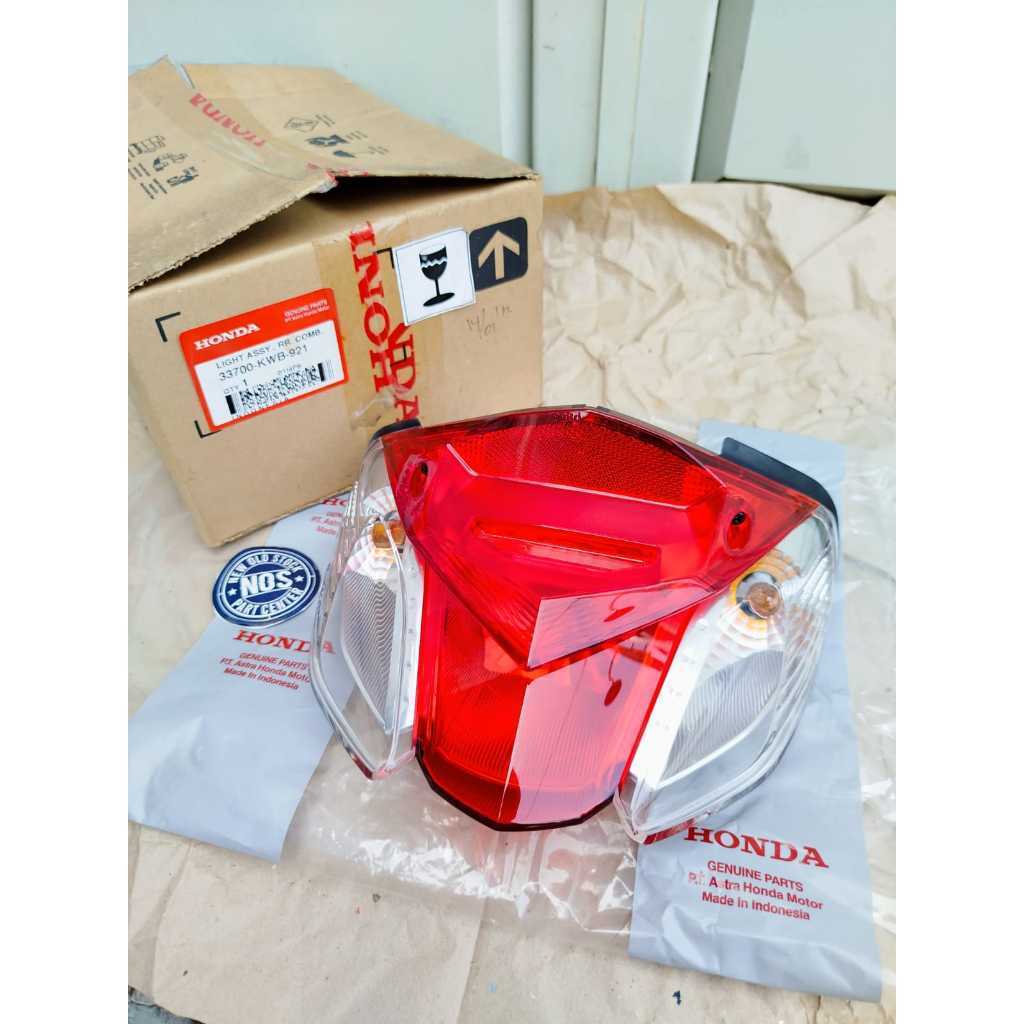 LAMPU STOP STOPLAMP STOP LAMP BELAKANG KOMPLIT HONDA BLADE KARBU OLD LAMA PERTAMA ORIGINAL ORISINIL 