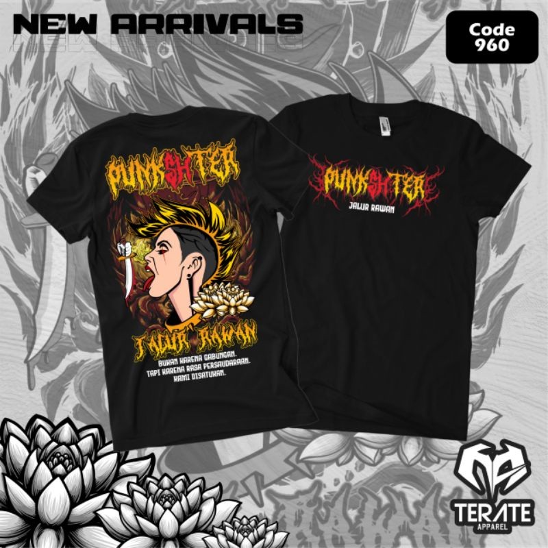 KAOS PUNKSHTER TERBARU || KAOS PUNKSHTER KEREN KEKINIAN