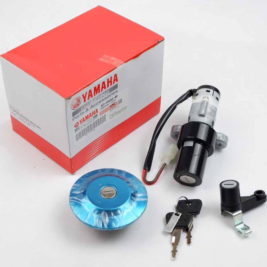 ori Kunci Kontak Set Tutup Bensin Yamaha Vixion Old 3C1 original premium motor part