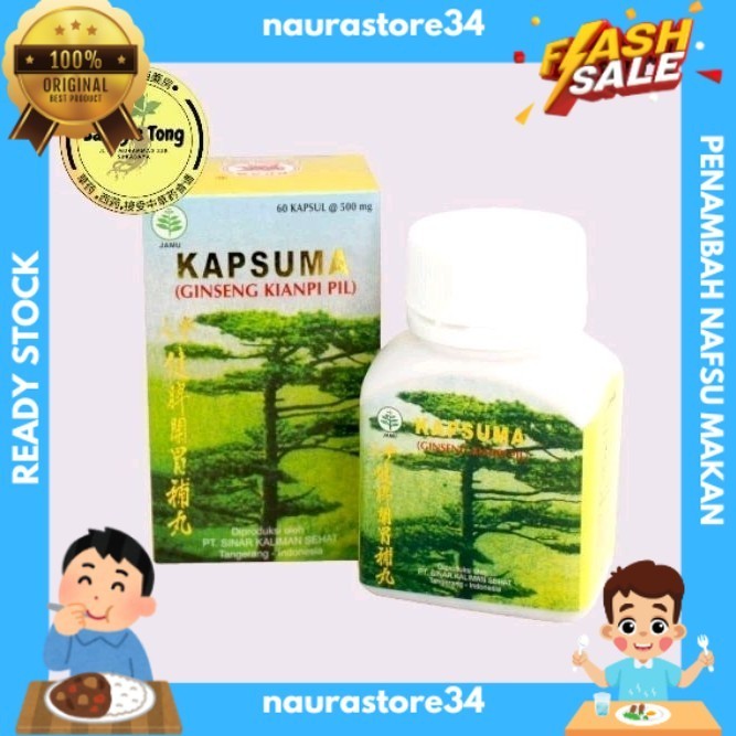 KIANPI - SANJAYA PROMO PUNCAK AKHIR TAHUN  DIJAMIN AMPUH  ORIGINAL 100 % kapsuma gingseng kianpi pil