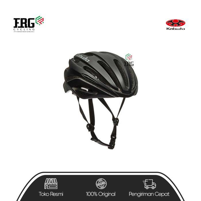 HELM SEPEDA KABUTO REZZA-2 BLACK - XL/XXL