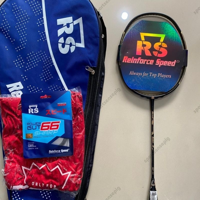 Raket Badminton Bulutangkis RS Reinforce Speed Micron Saber MicronSaber MS 18 NG II Slim Original Bo