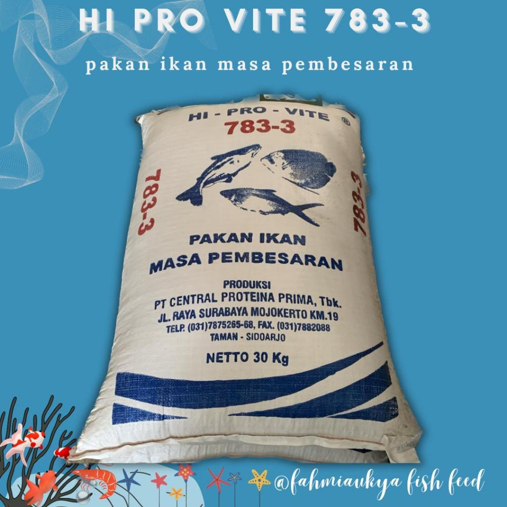 PAKAN IKAN MURAH (Kemasan 1 kg) Pakan Ikan Apung CPP Hi Pro Vite 783-3 Protein min 25% | Pakan Ikan 