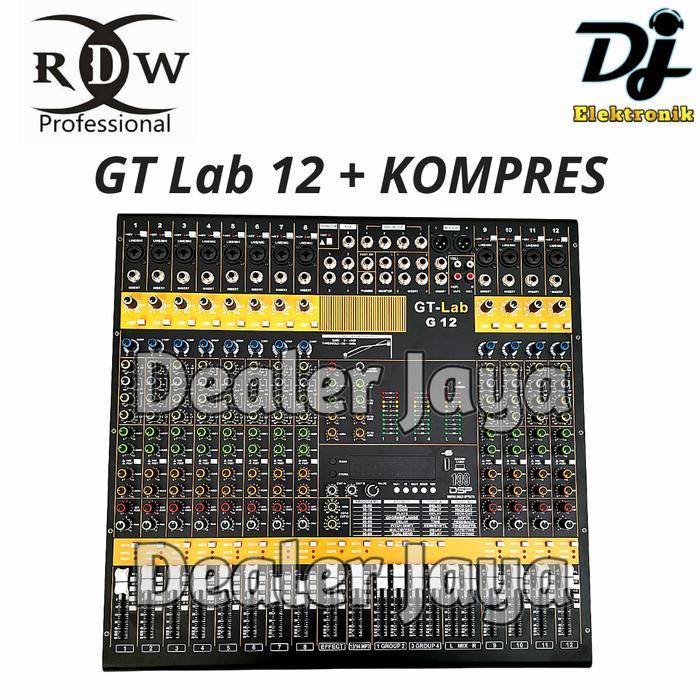 Mixer Analog RDW GT Lab 12 / G12 / G 12 + KOMPRES - 12 channel