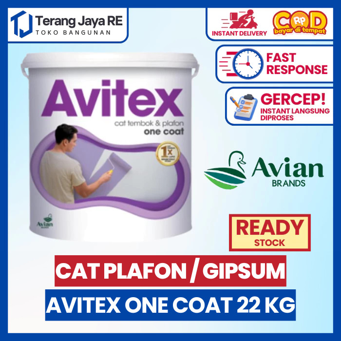 Cat Tembok Plafon AVITEX ONE COAT 22 KG