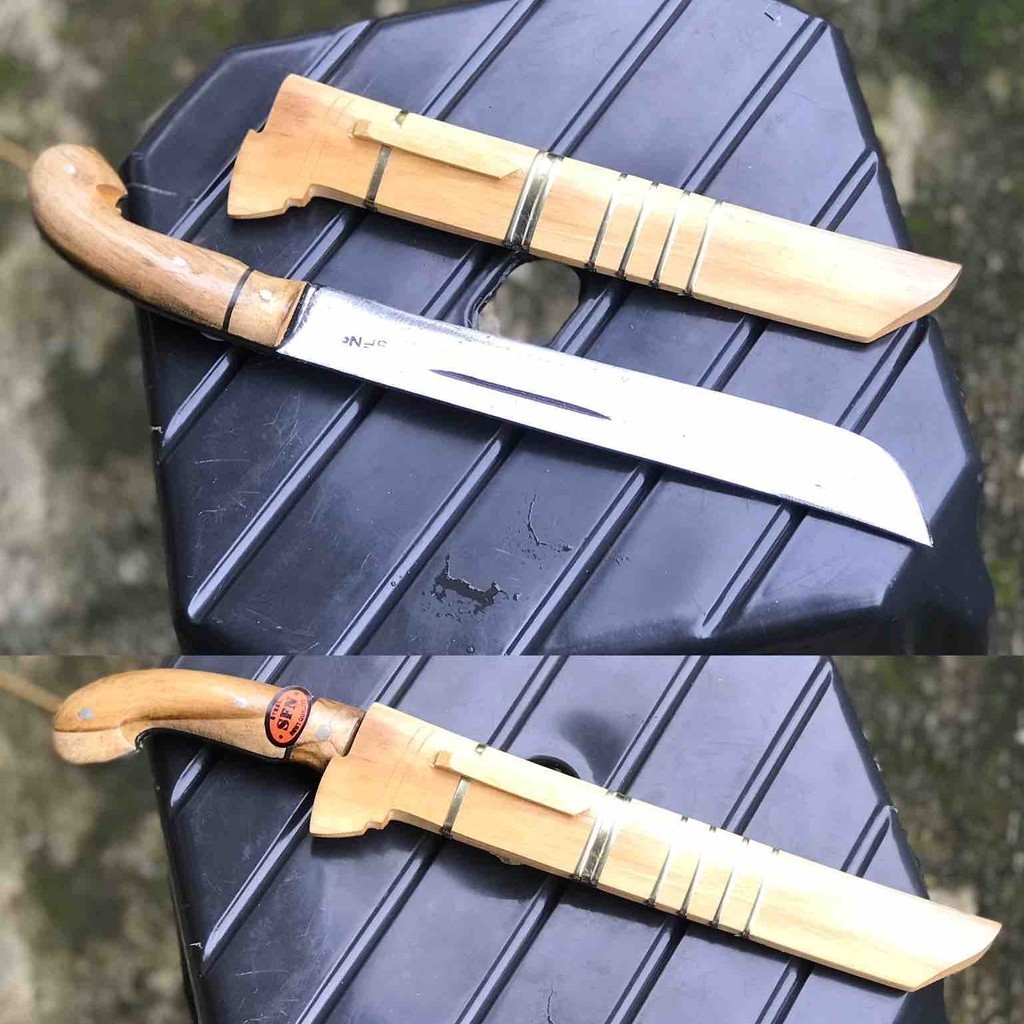 Termurah Golok Cibatu/golok pemotong kayu dan bambu/golok asli baja per/full tank model gocil jepit 