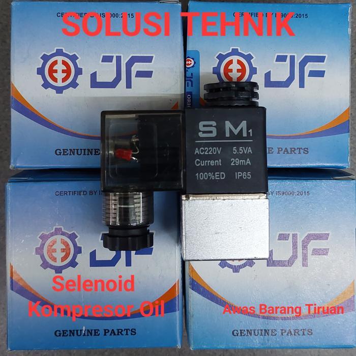 Selenoid kompresor 1 hp oilles/ valve otomatis